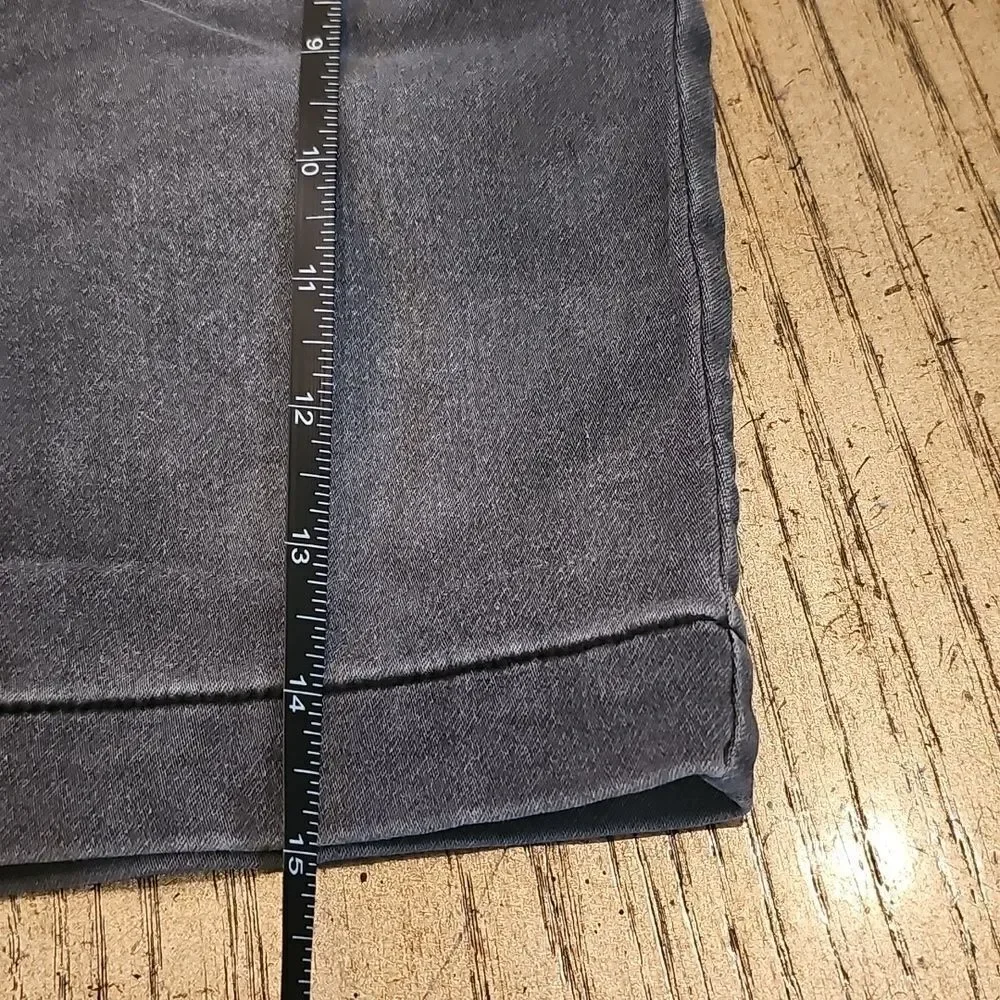 Kids Black Denim Shorts Size 7 Epic Threads